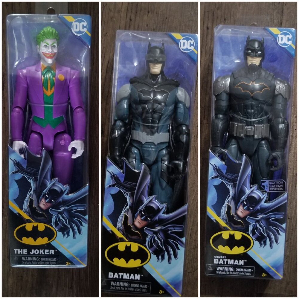 DC Comics Batman & Joker figures (Bundle)
